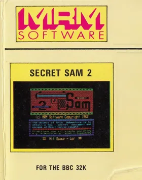 Secret Sam - Adventure 2 (1983)(MRM)[SECRET] box cover front